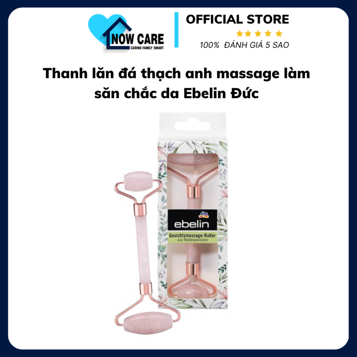 Cây Lăn đá Thạch Anh Massage Làm Săn Chắc Da – Ebelin