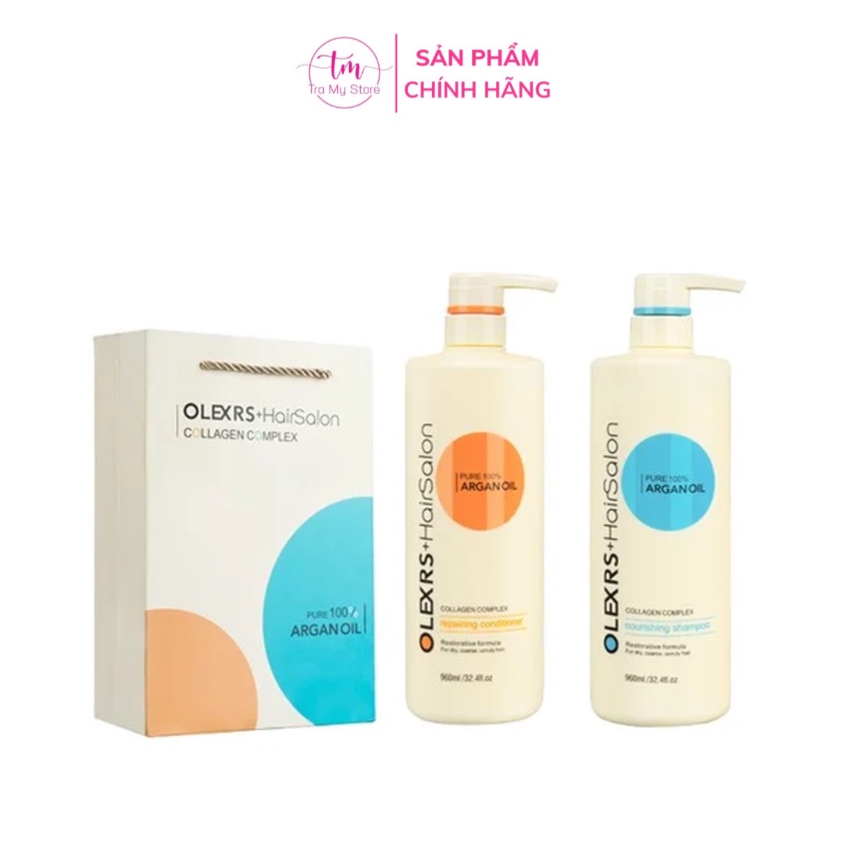 Combo Gội Xả Olexrs Argan Oil Collagen Hair Salon – Olexrs