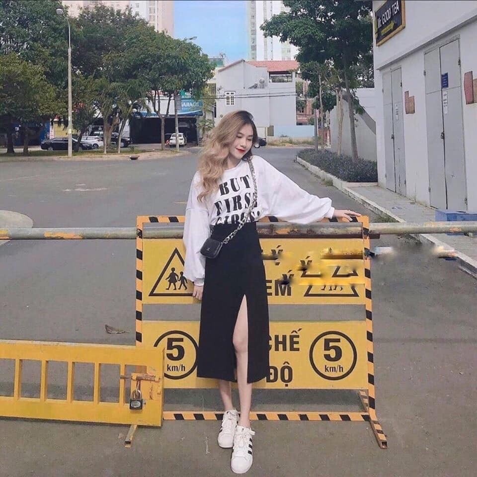 Chân Váy Dài Xẻ Sâu Hot Trend – Maimiu