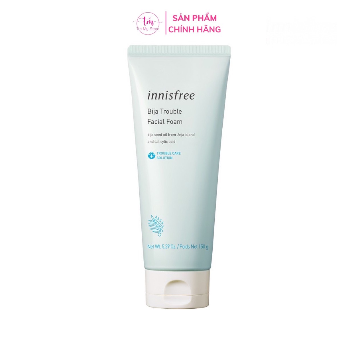 Sữa Rửa Mặt Innisfree Jeju Bija Trouble Facial Foam 150g – Innisfree