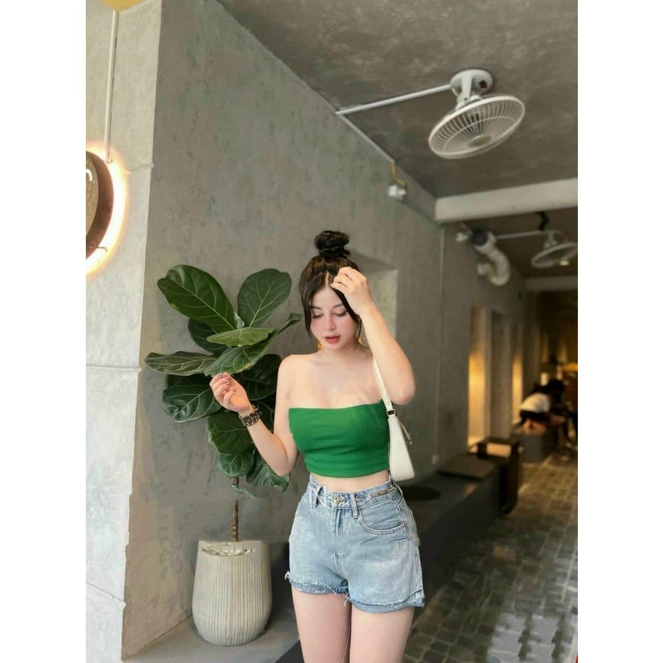 áo Quây Trơn, Không Dây Với Chất Zip Mềm, Sexy Quyến Rũ – Diepchi Fashion