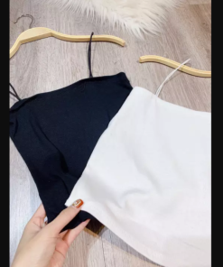 áo 2 Dây Bún Dáng Croptop Thời Trang, áo 2 Dây ôm Body Sexy Nữ – Dmastore