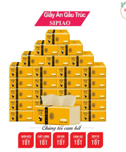 Bịch 10 Gói Khăn Giấy Gấu Trúc Sipiao Ctb59 – Bechip