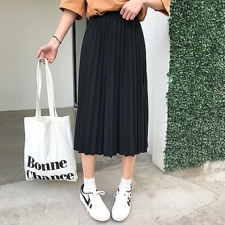 Chân Váy Dập Ly Cát Hàn Style Thời Trang Hiện đại, Cá Tính – Chipxinhxk