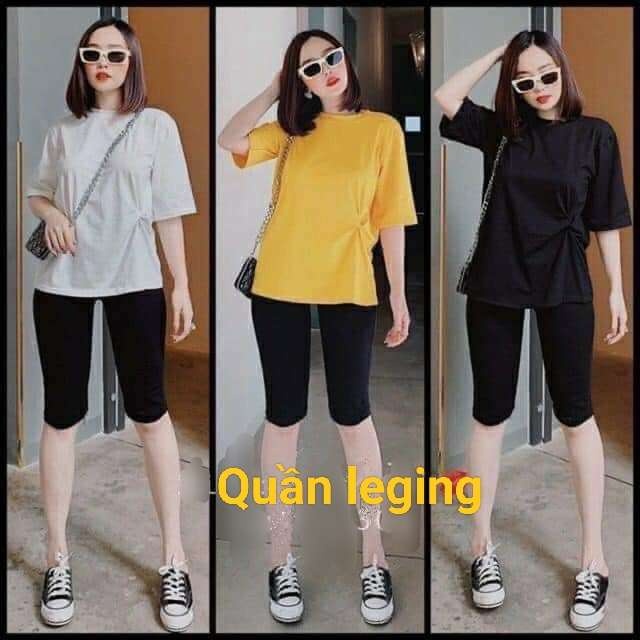 Quần Legging Lửng Nữ Co Giãn 4 Chiều Tt02 -jinbbq