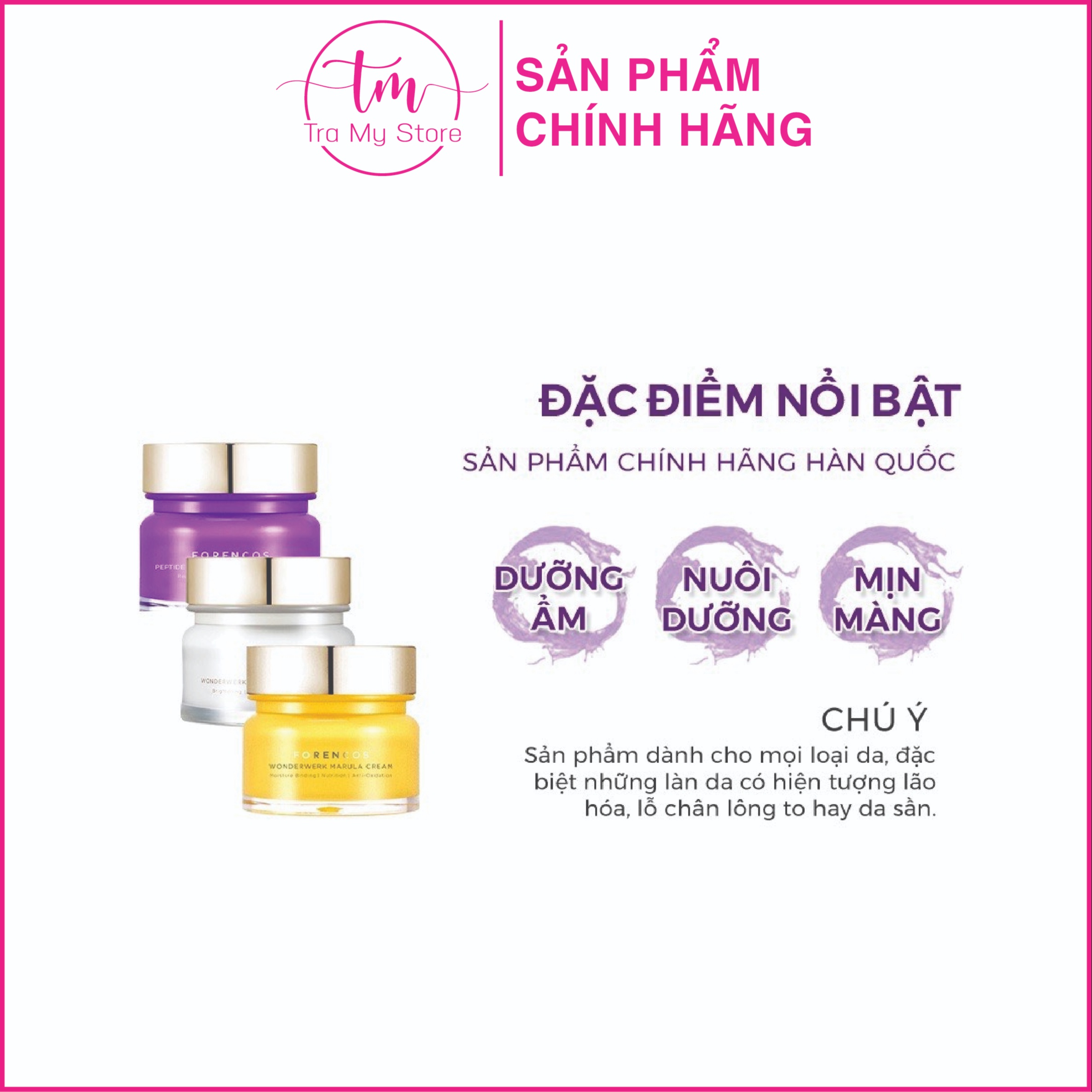 Kem Dưỡng Trắng Da 50ml – Forencos