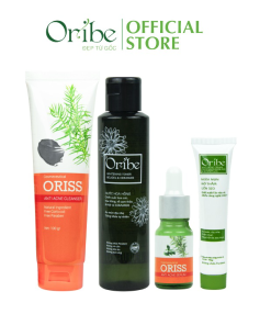 Combo Chăm Sóc Da Mụn Chuyên Sâu Ngừa Mụn, Sạch Da, đánh Bay Vết Thâm – Oribe