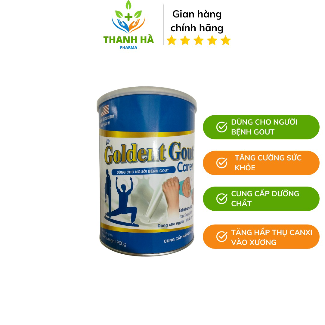 Sữa Non Chuyên Biệt Cho Người Bệnh Gout Goldent Gout Carer – Cao Minh Chung