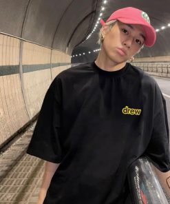 Áo Thun Tay Lỡ Unisex Mã Drew Mịn Mát Thấm Hút Mồ Hôi – Chốt đi Store