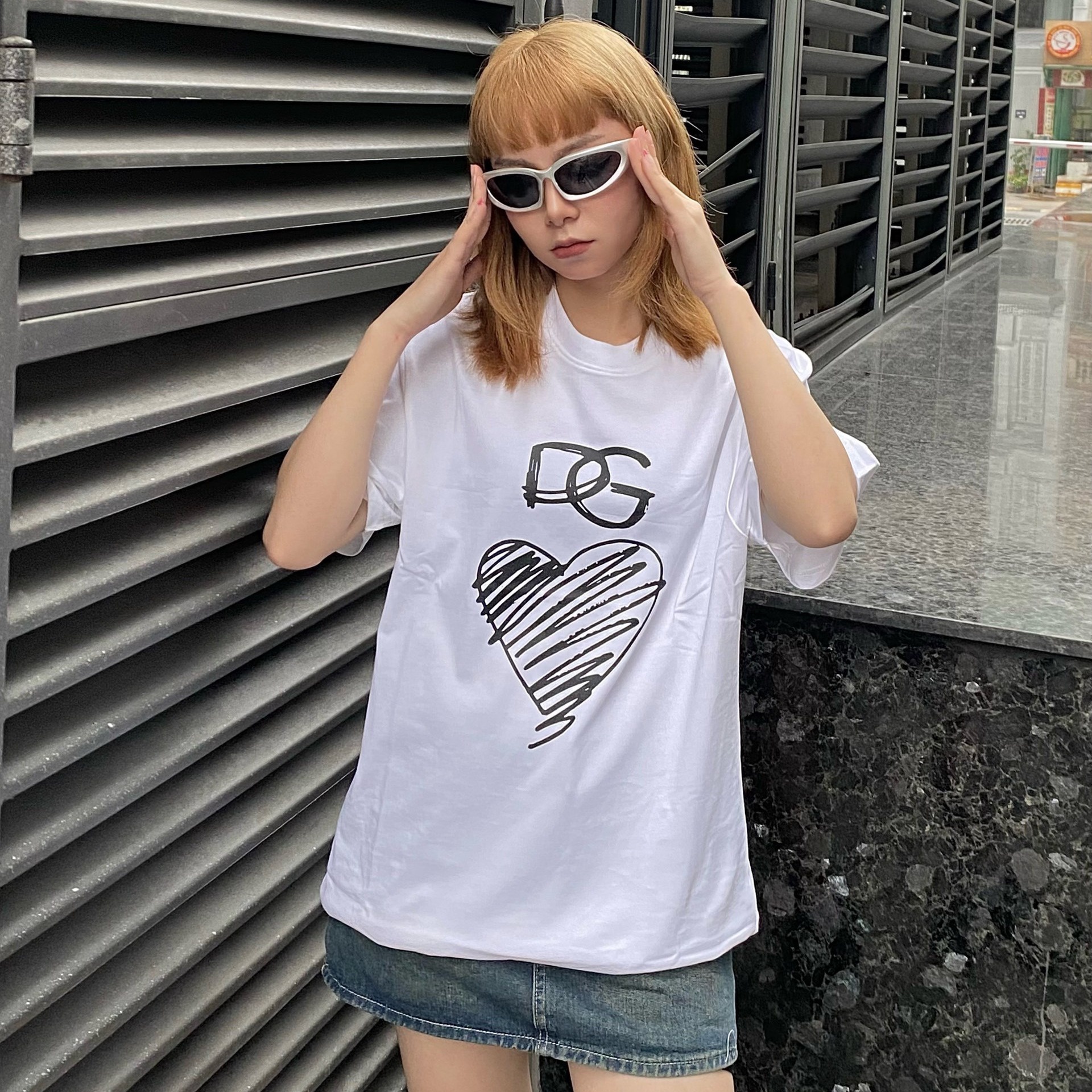 Áo Thun Tay Lỡ Unisex Dg Mẫu Mới Yêu Không đường Lui – Chốt đi Store