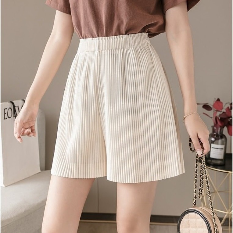 Quần Short Nữ Dáng ống Rộng, Dập Ly To Qsdlor – Diepchi Fashion