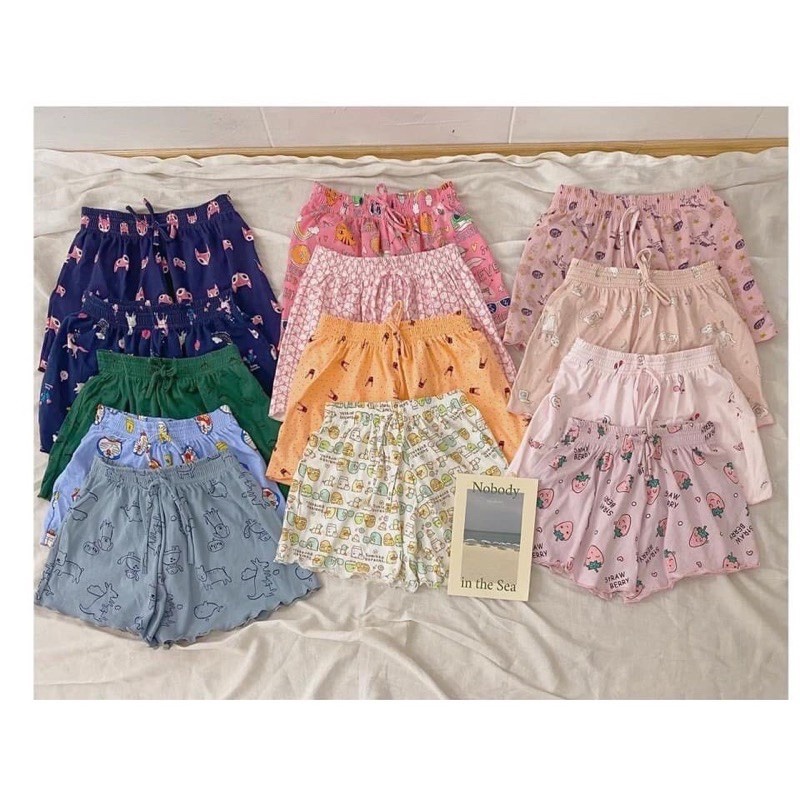 Quần Short Cotton Thái Mặc Nhà Nhiều Họa Tiết Shctt – Diepchi Fashion