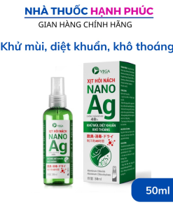 Xịt Khử Hôi Nách Nano Ag Lọ 50ml – Shabigroup