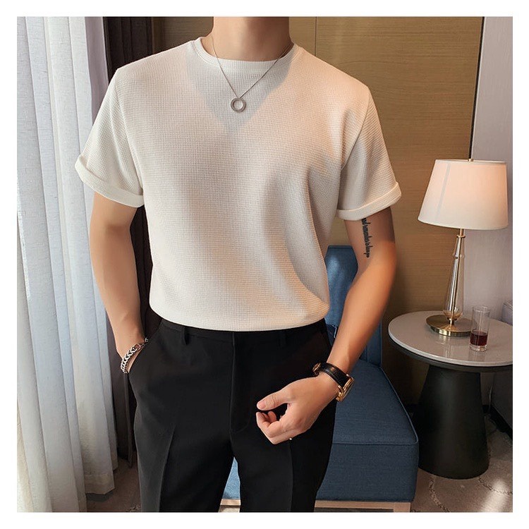 áo Xốp Nam Cổ Tròn Dáng Ngắn Tay Axct – Chipxinhxk