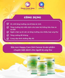 Sữa Non Ung Thư Happy Care Cancer 800g – Hadu Pharma