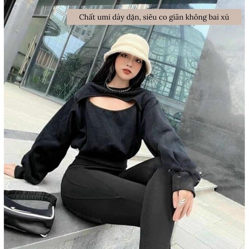 Quần Legging Nữ Cạp Cao Gen Bụng Phối Tag Tam Giác ở Cạp Quần Qlgtg – Chipxinhxk