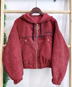 áo Khoác Nhung Tăm Nữ Có Nón Thêu Họa Tiết Place Chống Nắng Nữ Thiết Kế Siêu đẹp – Htm Fashion