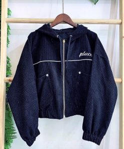 áo Khoác Nhung Tăm Nữ Có Nón Thêu Họa Tiết Place Chống Nắng Nữ Thiết Kế Siêu đẹp – Htm Fashion