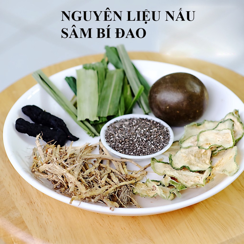 Set Nguyên Liệu Nấu Sâm Bí đao 4-5 Lit Nước – Minh Ngọc