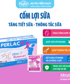 Cốm Lợi Sữa Giúp Tăng Tiết Sữa Mẹ, Thông Tắc Sữa Perlac Ip