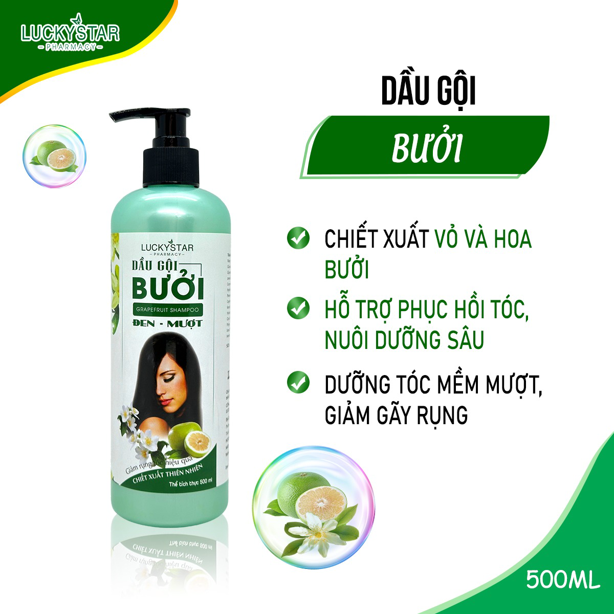 Dầu Gội Bưởi – Lucky Star