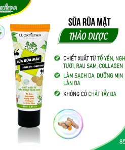 Sữa Rửa Mặt Thảo Dược Juory 85ml – Lucky Star