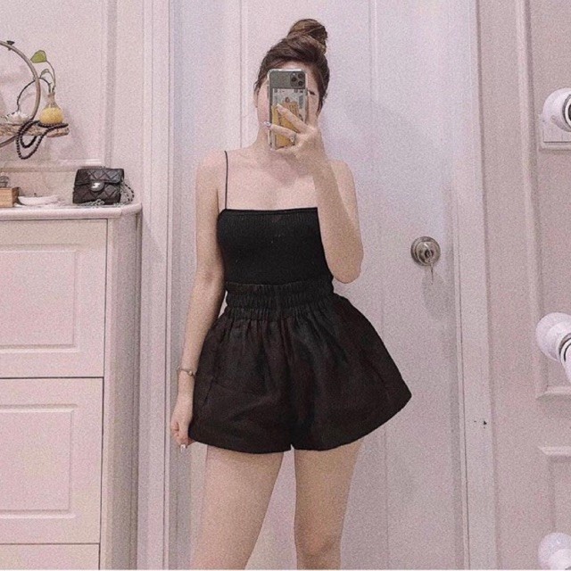 Quần Short Nữ Cạp Chun Chất Tafta Form Dáng Siêu Xinh Qstfn – Chipxinhxk