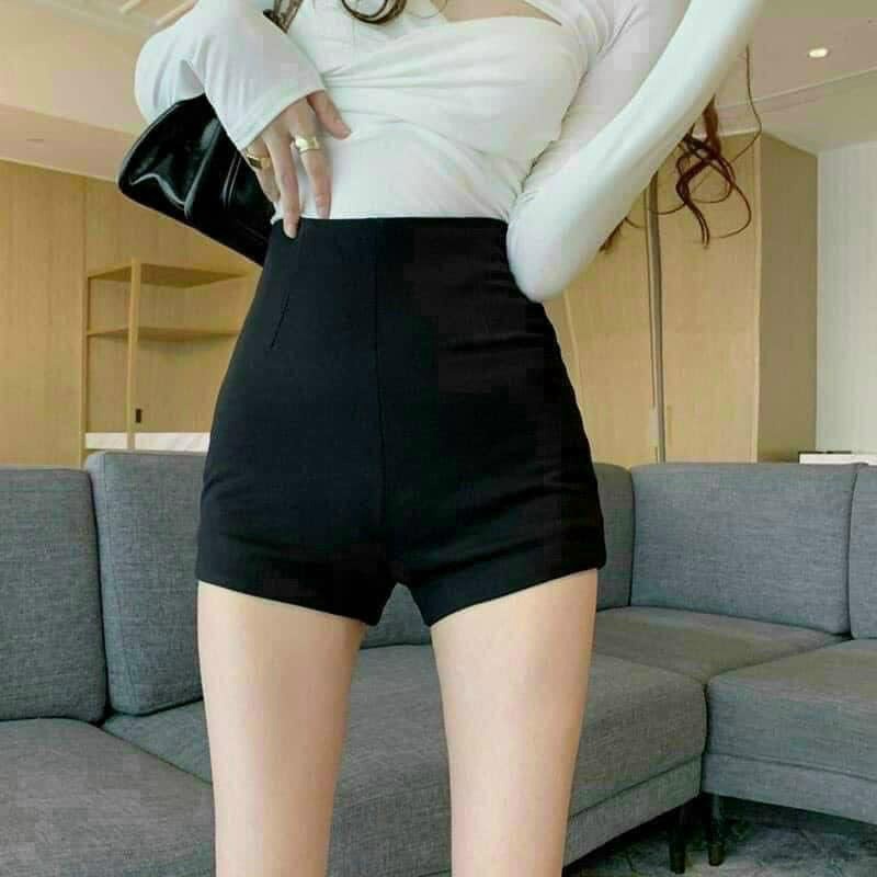 Quần Short Nữ Chất Umi Co Dãn Kèm Khóa Kéo Sau Qsumi – Chipxinhxk
