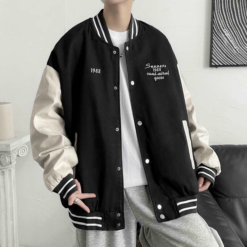áo Khoác Dù Nam Nữ Bomber Form Rộng 2 Lớp Thời Trang Màu đen/ Trắng Sht17 – Minh Hà House