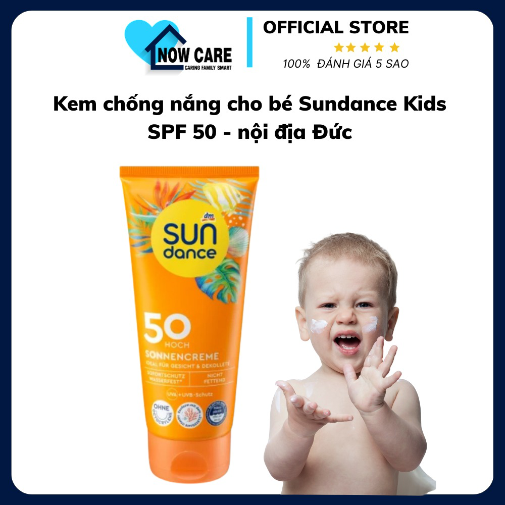 Kem Chống Nắng Trẻ Em Nội địa đức Spf Tuýp 100 Ml – Sundance