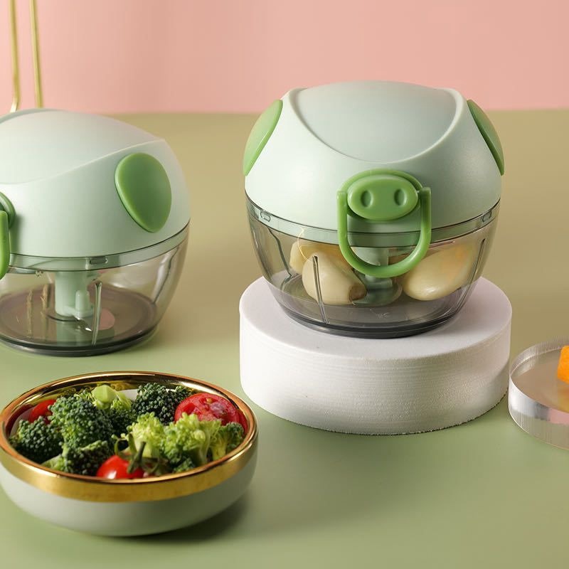 Máy Xay Tỏi ớt Mini Hình Heo Ngộ Nghĩnh – Su