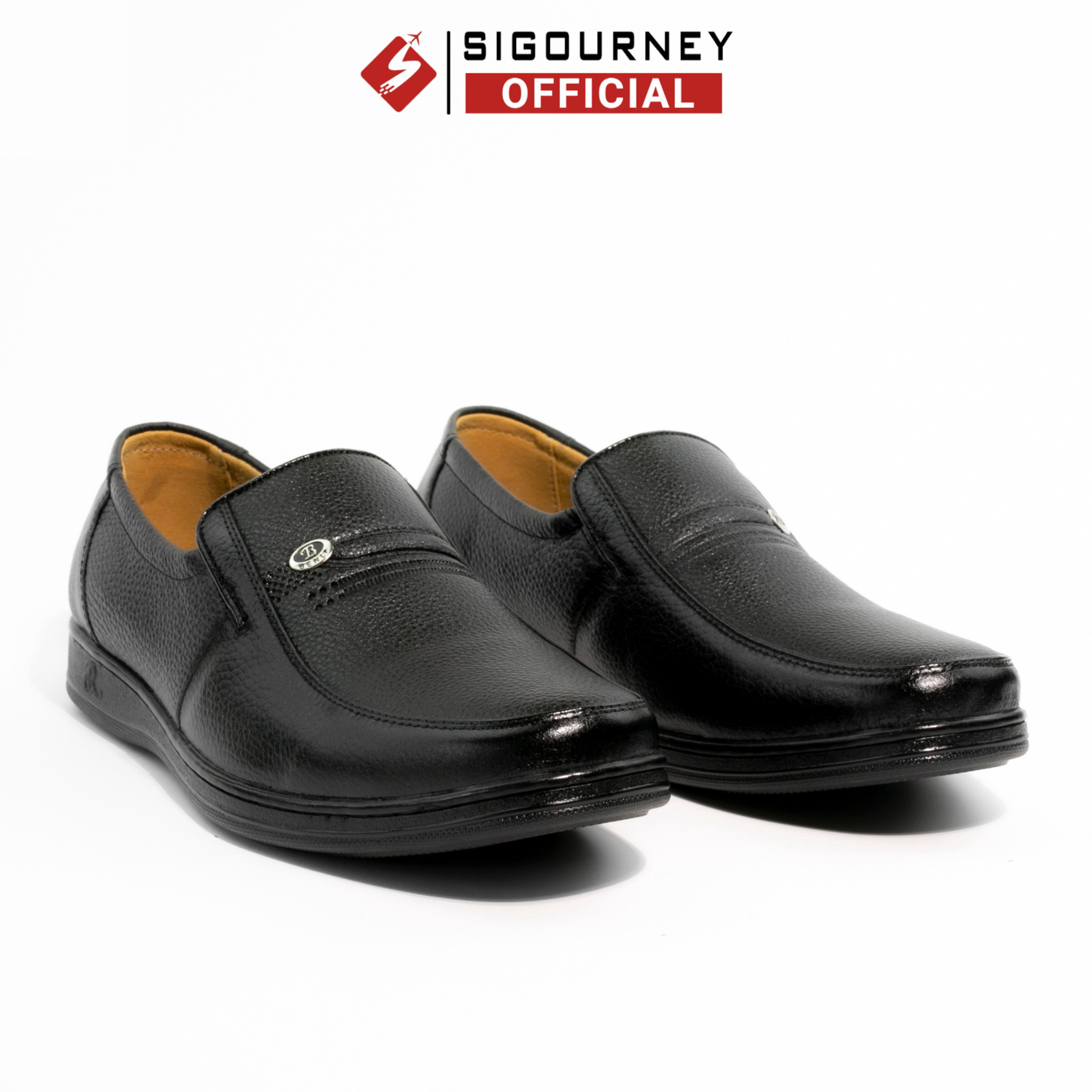 Giày Nam Trung Niên Da Bò Cao Cấp Sig-14 – Sigourney