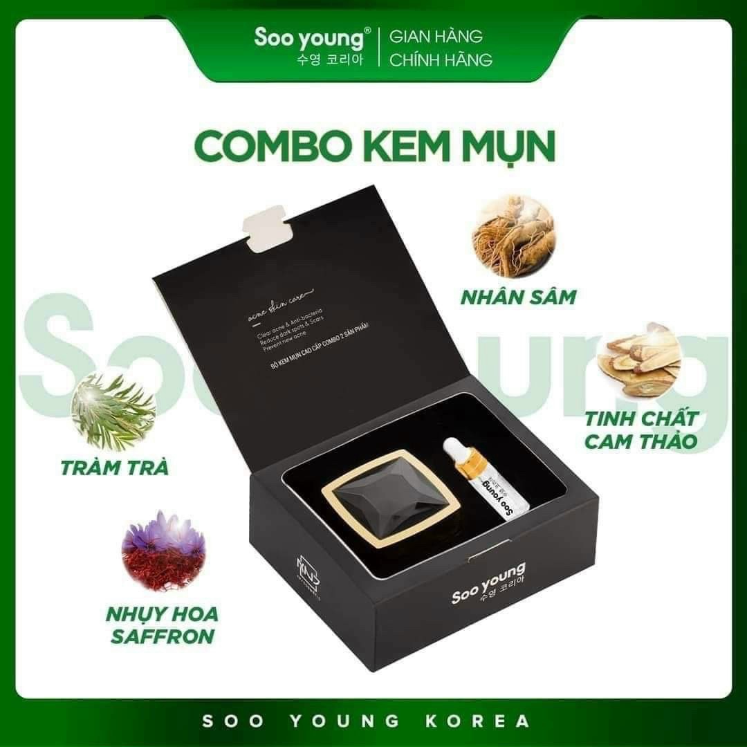 Combo Trị Mụn Acneskin Care – Soo Young