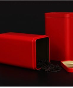 Hộp đựng Trà Bằng Thép – Sương Mai
