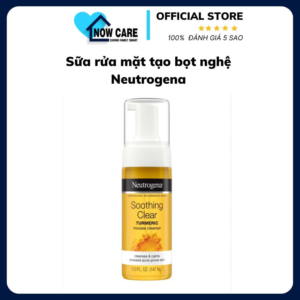 Sữa Rửa Mặt Tạo Bọt Nghệ Ngừa Mụn – Neutrogena