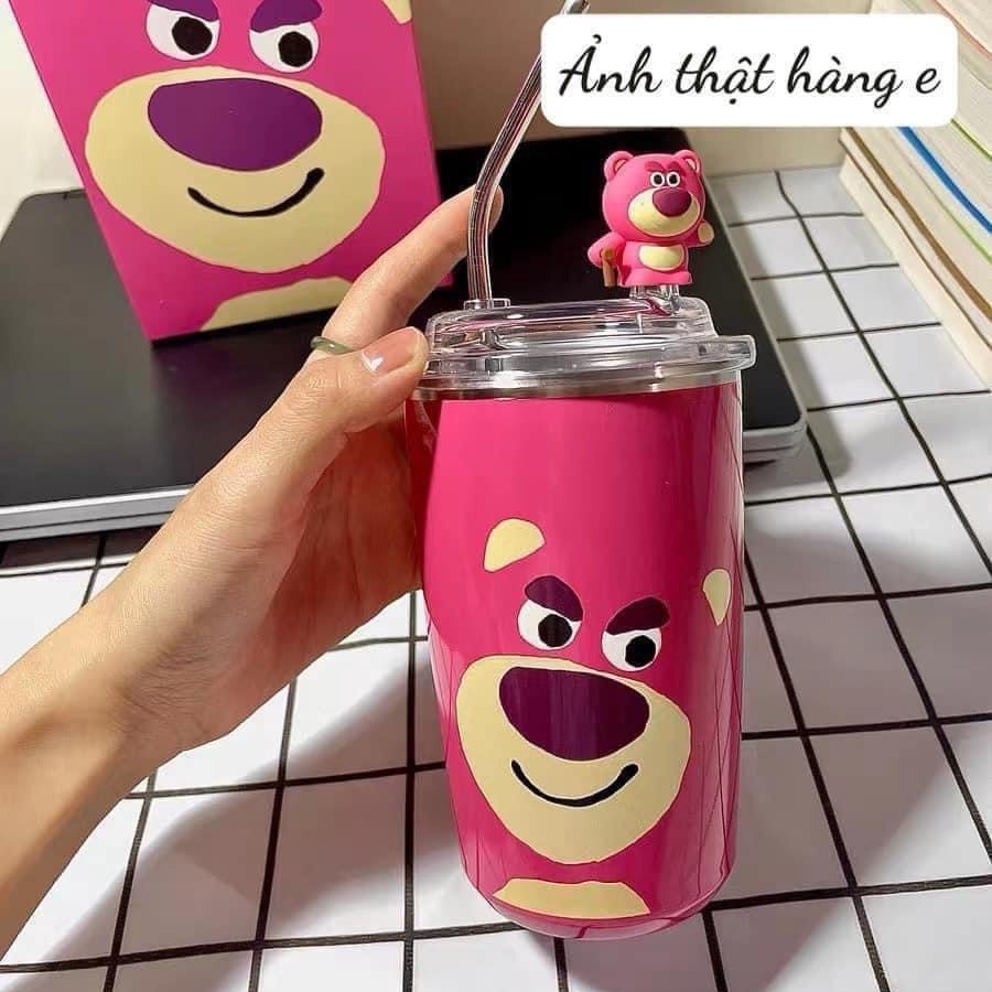 Ly Giữ Nhiệt Gấu Dâu Lotso Siêu Cưng – Su