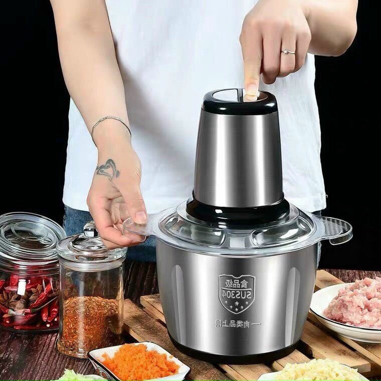 Máy Xay Thịt Inox 4 Lưỡi Dao – Hgs