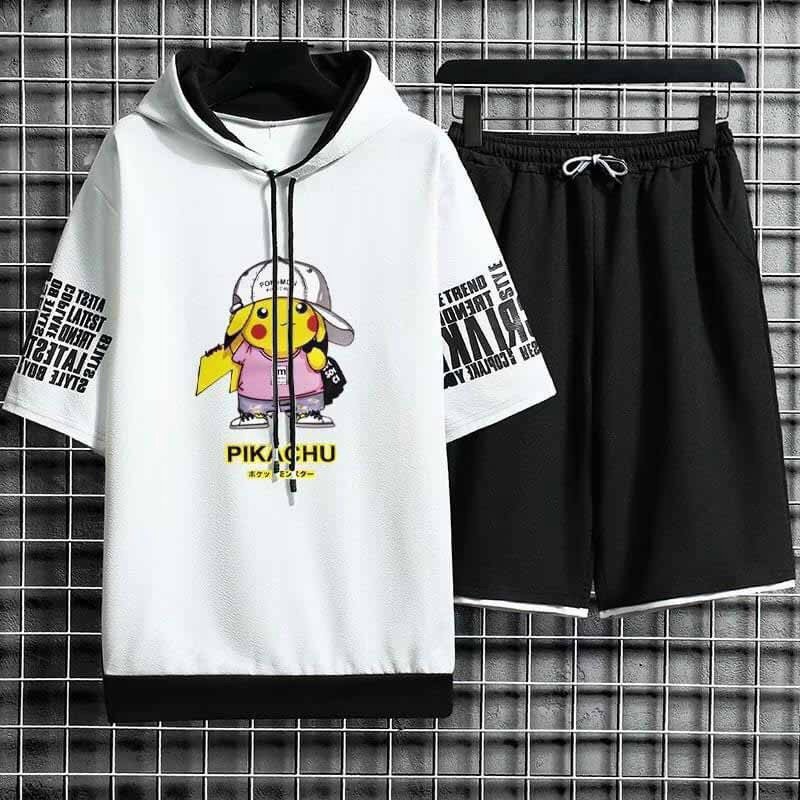 đồ Bộ Thể Thao Nam Nữ Unisex Pikachu Có Nón – Ausa House