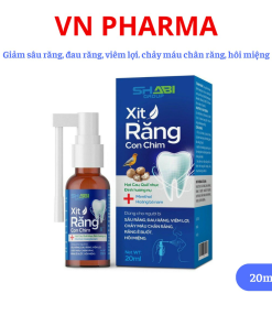 Xịt Sâu Răng Con Chim Giảm Tình Trạng đau Buốt Răng, Giảm Hôi Miệng – Lọ 20ml