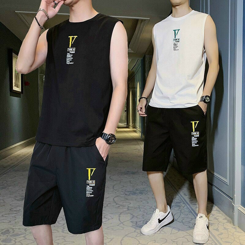 đồ Bộ Thể Thao Nam Nữ Unisex Chữ V – Ausa House