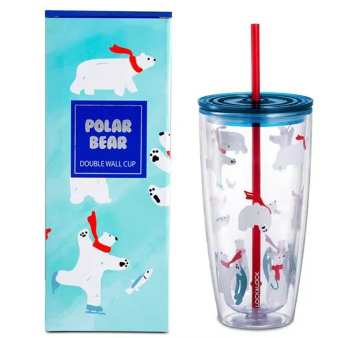 Ly Nhựa Có ống Húthap507blu 750ml – Lock&lock