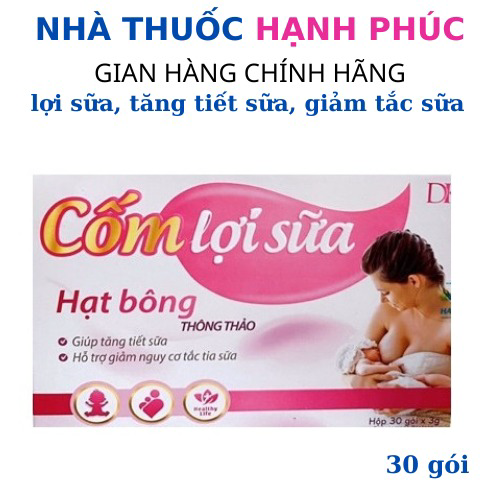 Cốm Lợi Sữa Mummilk Hạt Bông Thông Thảo Cho Mẹ ít Sữa Loãng Sữa Trẻ Chậm Lớn Hộp 30 Viên – Hải Linh