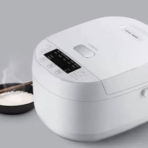 Nồi Cơm điện Electric Rice Cooker 220-240v, 50/60hz, 590w, 1.0l- Màu Trắng-ejr311wht- Locknlock