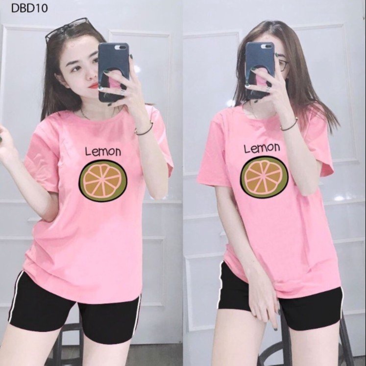 đồ Bộ Quần áo Thun đùi Lemon Thời Trang – Be Yourself