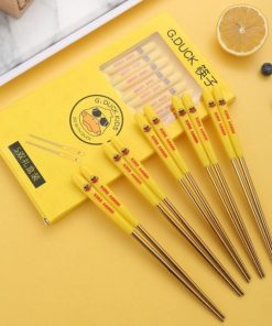 Hộp 5 đôi đũa Vịt Vàng – Hgs