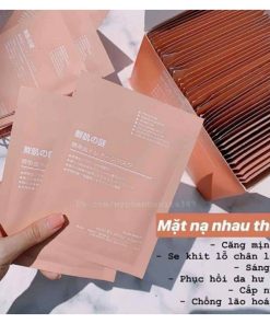 (combo 5 Miếng) Mặt Nạ Nhau Thai Cừu Mặt Nạ Cuống Rốn Nhật Bản Trắng Da Mềm Mịn Ad016-ánh Dương