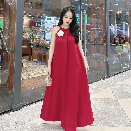 đầm Lụa Chéo Dáng Dài Sang Trọng V222 – Cloudy Dress