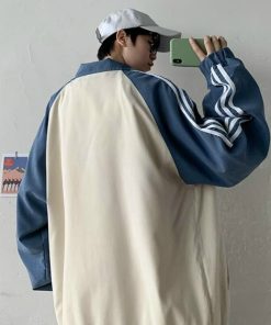 áo Khoác Dù Nam Nữ Unisex Cổ đứng Phối Màu Thời Trang Sht55 -minh Hà House