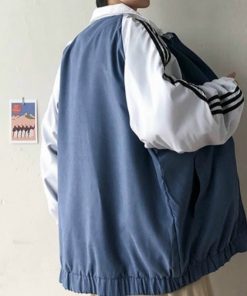 áo Khoác Dù Nam Nữ Unisex Cổ đứng Phối Màu Thời Trang Sht55 -minh Hà House