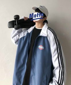 áo Khoác Dù Nam Nữ Unisex Cổ đứng Phối Màu Thời Trang Sht55 -minh Hà House